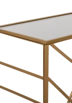 Deals 😍 Contemporary Metal Console Table by Monroe Lane 😍 -Monroe Lane Sales Belk 18394