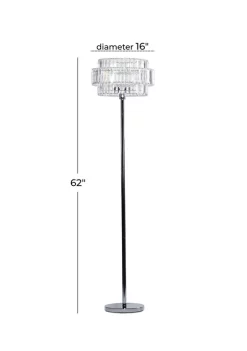 Budget 🧨 Contemporary Metal Floor Lamp by Monroe Lane 🌟 -Monroe Lane Sales Belk 184