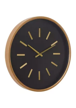 Best reviews of 😉 Modern Metal Wall Clock by Monroe Lane ⭐ -Monroe Lane Sales Belk 18414