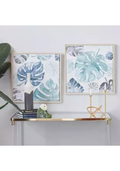 Discount π Coastal Canvas Framed Wall Art - Set of 2 by Monroe Lane π€©