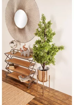 Best Pirce ✔️ Glam Metal Planter - Set of 2 by Monroe Lane ❤️ -Monroe Lane Sales Belk 18438