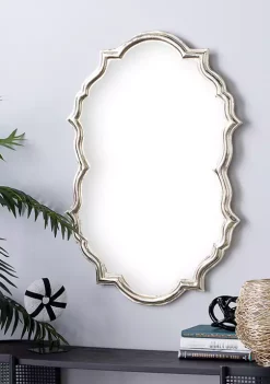 Hot Sale ⌛ Contemporary Aluminum Wall Mirror by Monroe Lane ⭐ -Monroe Lane Sales Belk 18462