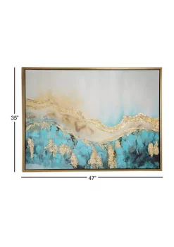 Brand new ✨ Contemporary Polystone Framed Wall Art by Monroe Lane ✨ -Monroe Lane Sales Belk 18474