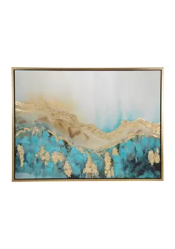 Brand new ✨ Contemporary Polystone Framed Wall Art by Monroe Lane ✨ -Monroe Lane Sales Belk 18475