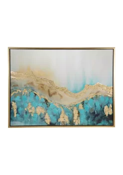 Brand new ✨ Contemporary Polystone Framed Wall Art by Monroe Lane ✨ -Monroe Lane Sales Belk 18476