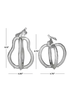 Best Pirce ❤️ Eclectic Metal Sculpture - Set of 2 by Monroe Lane ✔️ -Monroe Lane Sales Belk 18480