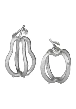 Best Pirce ❤️ Eclectic Metal Sculpture - Set of 2 by Monroe Lane ✔️ -Monroe Lane Sales Belk 18481