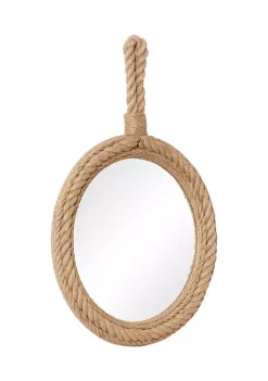 Best reviews of 💯 Coastal Jute Wall Mirror by Monroe Lane 😉 -Monroe Lane Sales Belk 18494