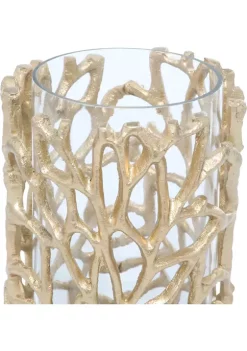 New 😍 Coastal Aluminum Candle Lantern by Monroe Lane 🧨 -Monroe Lane Sales Belk 18498