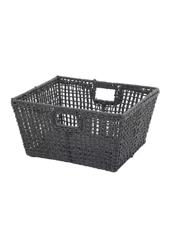 Hot Sale 🧨 Bohemian Cotton Storage Basket by Monroe Lane ⭐ -Monroe Lane Sales Belk 18514
