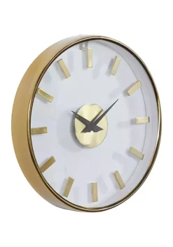 Hot Sale ✔️ Modern Aluminum Wall Clock by Monroe Lane ❤️ -Monroe Lane Sales Belk 18641