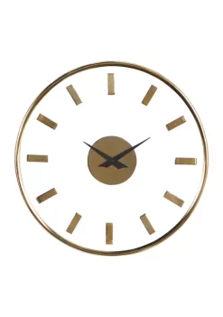 Hot Sale ✔️ Modern Aluminum Wall Clock by Monroe Lane ❤️ -Monroe Lane Sales Belk 18643