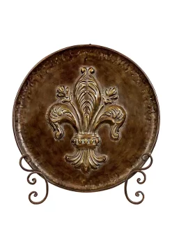 Flash Sale 🛒 Traditional Metal Charger by Monroe Lane 🛒