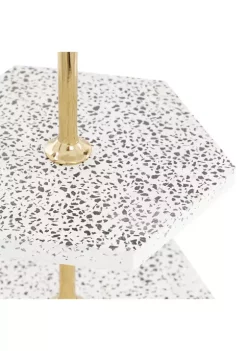 Best Pirce ⭐ Glam Ceramic Tiered Server by Monroe Lane 🎉 -Monroe Lane Sales Belk 18680