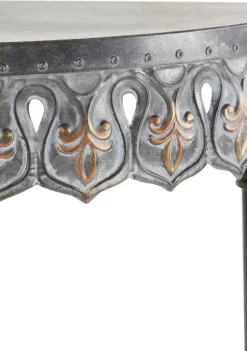 Best Sale 💯 Farmhouse Metal Console Table by Monroe Lane ✔️ -Monroe Lane Sales Belk 18699