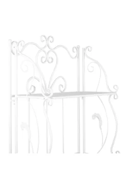 Budget 🧨 French Country Metal Bakers Rack by Monroe Lane 💯 -Monroe Lane Sales Belk 187