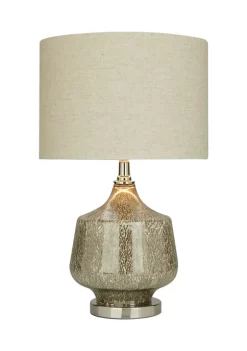 Cheap 💯 Traditional Linen Table Lamp by Monroe Lane 🤩