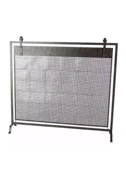 Buy 🛒 Contemporary Metal Fireplace Screen by Monroe Lane 👏 -Monroe Lane Sales Belk 18759