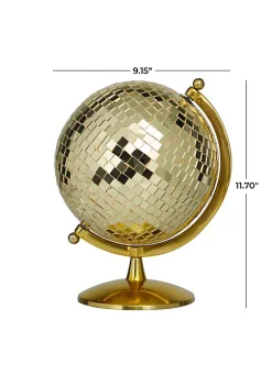 Cheap 👍 Glam Stainless Steel Globe by Monroe Lane 🎁 -Monroe Lane Sales Belk 18793
