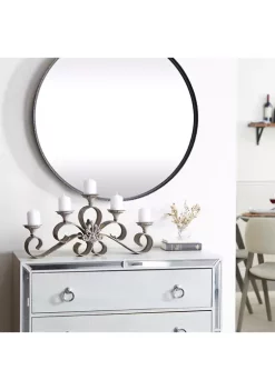 Buy 😍 Rustic Metal Candelabra by Monroe Lane ❤️ -Monroe Lane Sales Belk 18813