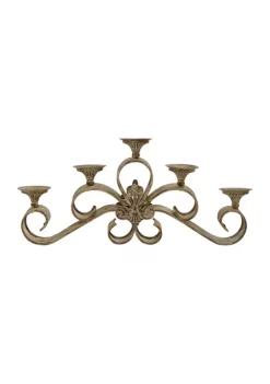 Buy 😍 Rustic Metal Candelabra by Monroe Lane ❤️ -Monroe Lane Sales Belk 18817