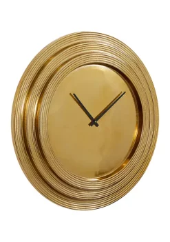 Promo 🌟 Glam Aluminum Wall Clock by Monroe Lane 🛒 -Monroe Lane Sales Belk 18834