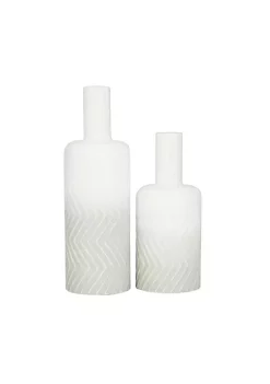 Best reviews of βοΈ Modern Metal Vase - Set of 2 by Monroe Lane π₯°