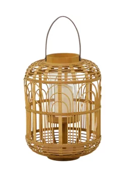 Brand new 💯 Bohemian Bamboo Candle Lantern by Monroe Lane 🤩