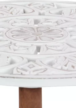 Brand new 🤩 Contemporary Wood Accent Table by Monroe Lane 🔔 -Monroe Lane Sales Belk 18880