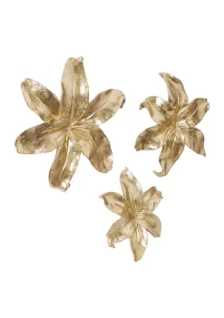 Best Sale 🔔 Contemporary Polystone Wall Decor - Set of 3 by Monroe Lane ❤️ -Monroe Lane Sales Belk 18906