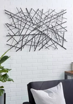 Best deal 😍 Contemporary Metal Wall Decor by Monroe Lane 😀 -Monroe Lane Sales Belk 18917