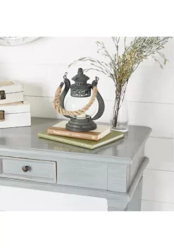 Best Pirce ⌛ Iron Rustic Lantern by Monroe Lane 😍 -Monroe Lane Sales Belk 18920