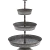 Promo 🥰 Farmhouse Metal Tiered Server by Monroe Lane 🌟