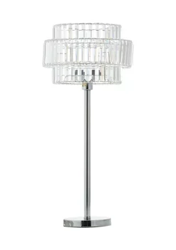 Best Pirce 👍 Contemporary Metal Table Lamp - Set of 2 by Monroe Lane 😍 -Monroe Lane Sales Belk 19044