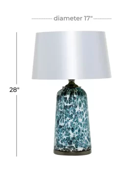 Deals 😀 Bohemian Glass Table Lamp by Monroe Lane 💯 -Monroe Lane Sales Belk 19055