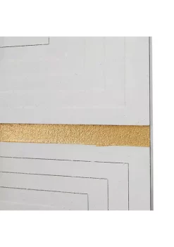 Buy ✨ Contemporary Wood Framed Wall Art by Monroe Lane 🌟 -Monroe Lane Sales Belk 19064