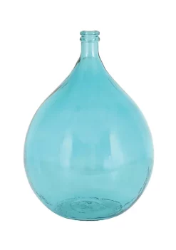 Deals 🥰 Coastal Glass Vase by Monroe Lane 🛒 -Monroe Lane Sales Belk 19091