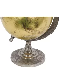 Promo 🎉 Traditional Aluminum Globe by Monroe Lane 🔔 -Monroe Lane Sales Belk 19163