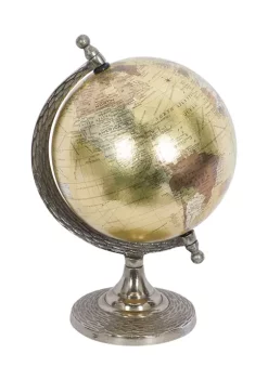 Promo 🎉 Traditional Aluminum Globe by Monroe Lane 🔔 -Monroe Lane Sales Belk 19166