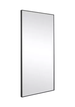 Budget ⭐ Contemporary Wood Wall Mirror by Monroe Lane 😀 -Monroe Lane Sales Belk 19183