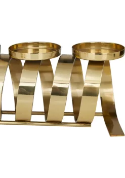 New 😉 Contemporary Stainless Steel Candle Holder by Monroe Lane 🥰 -Monroe Lane Sales Belk 19203