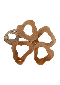 Cheapest 👍 Rustic Teak Wood Wall Decor by Monroe Lane 👏