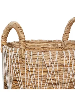 Best deal 😀 Banana Leaf Storage Basket - Set of 3 by Monroe Lane 😍 -Monroe Lane Sales Belk 19254