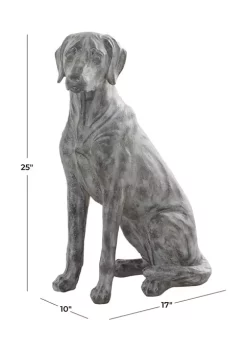 Outlet ⭐ Modern Farmhouse Magnesium Oxide Garden Sculpture by Monroe Lane ⌛ -Monroe Lane Sales Belk 19260