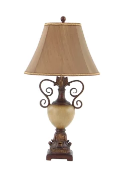Best reviews of ⭐ Rustic Polystone Table Lamp by Monroe Lane ⌛ -Monroe Lane Sales Belk 1928