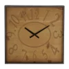 Discount 🛒 Wood Wall Clock by Monroe Lane 🎁