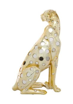 Discount 🔔 Glam Polystone Sculpture by Monroe Lane 🛒 -Monroe Lane Sales Belk 19302