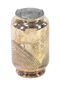 Promo 🥰 Rustic Glass Candle Holder by Monroe Lane 💯