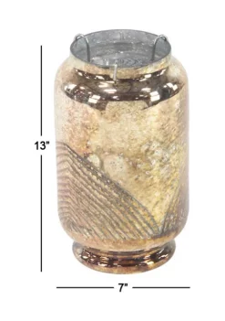 Promo 🥰 Rustic Glass Candle Holder by Monroe Lane 💯 -Monroe Lane Sales Belk 19322