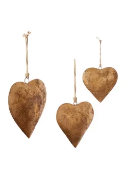 Wholesale 🧨 Rustic Metal Decorative Bell - Set of 3 by Monroe Lane 🔔 -Monroe Lane Sales Belk 19348